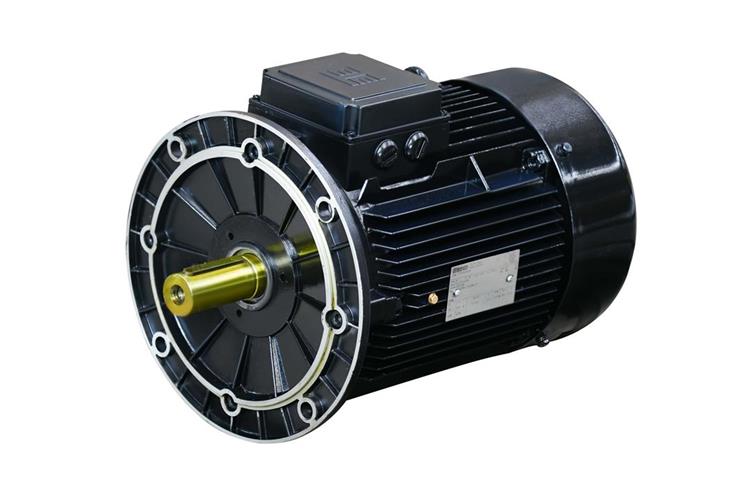 Grey industrial motor