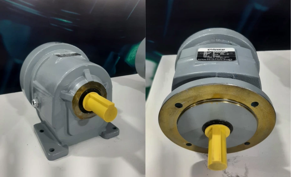 Kirloskar I-Series Inline Helical Gearbox Foot Mounted and Flange Mounted - Bombay Enterprises Dealer Maharashtra Goa Karnataka